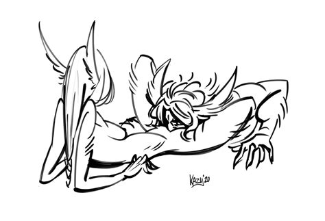 Nsfw Sketch By Kazynecrus Hentai Foundry