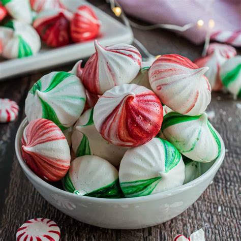 Christmas Meringue Cookies Recipe Shugary Sweets