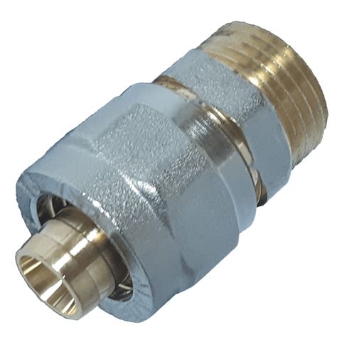 Адаптор за PEX/AL/PEX тръби, прав, Ø18х1/2"М, APE - Тренчев