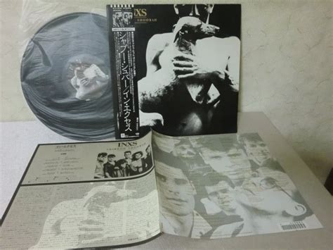 やや傷や汚れあり CB 何点でも同送料 LP レコード 帯付 インエクセス Inxs シャブーシュバー P 11378