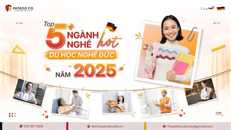 Top ngành du học nghề Đức hot năm Patado