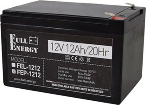 Батарея Full Energy 12В 12 Ач (FEP-1212) купить | ELMIR - цена, отзывы ...