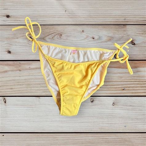 Vintage Y K Venus Adjustable Tie Bikini Bottoms Depop