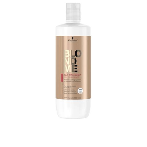 Blondme Apr S Shampooing Riche Toutes Blondes Schwarzkopf Hydratant Et