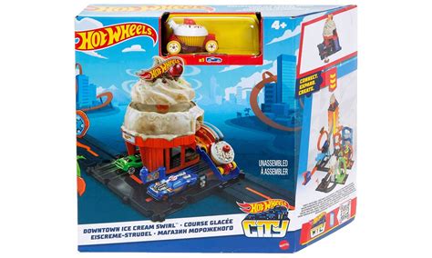 Hot Wheels City Rajdowa Lodziarnia Pojazdy Tory I Gara E Sklep Internetowy Al To