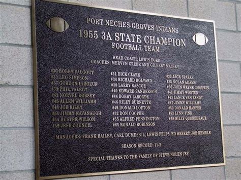 State Championships Pn G Indians Football