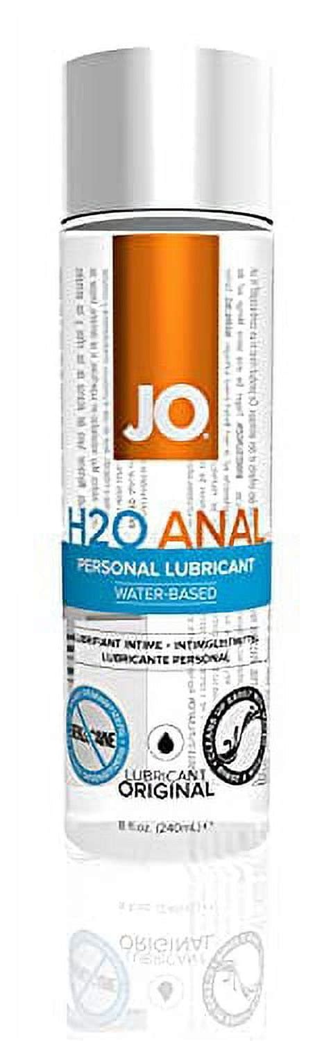 Jo H O Anal Water Based Personal Natural Lubricant Original Oz Sex