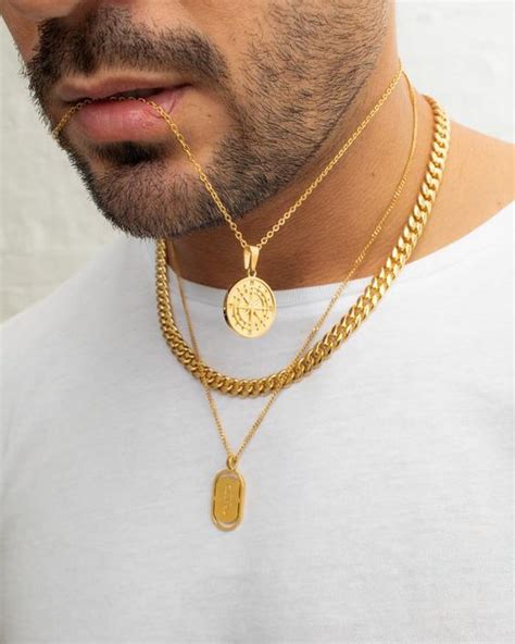 Trend As Correntes Masculinas Estão De Volta O Cara Fashion Gold Necklace For Men Gold