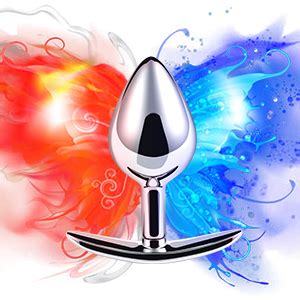 Analplug Metal Klein Medium Groß Edelstahl Butt Plug Set Tragen Außen Fetisch Masturbation Anal