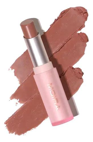 Moira Signature Lipstick Lápiz Labial Pinta Labios Acabado Cremoso Color Peach nude MercadoLibre