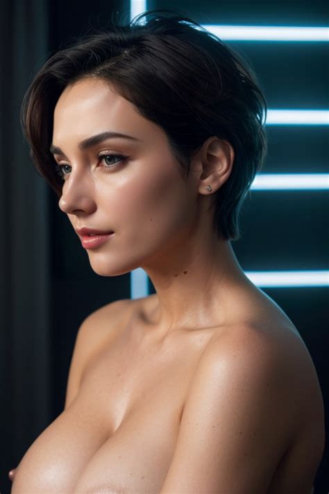 Noon Short Length Side View AI Gay Porn