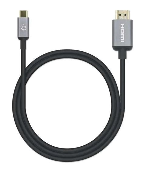 Kabel Usb32 Manhattan Usb C M Na Hdmi M 4k60hz 2m Adapter Dp Alt Mode Crni 153607 Svijet