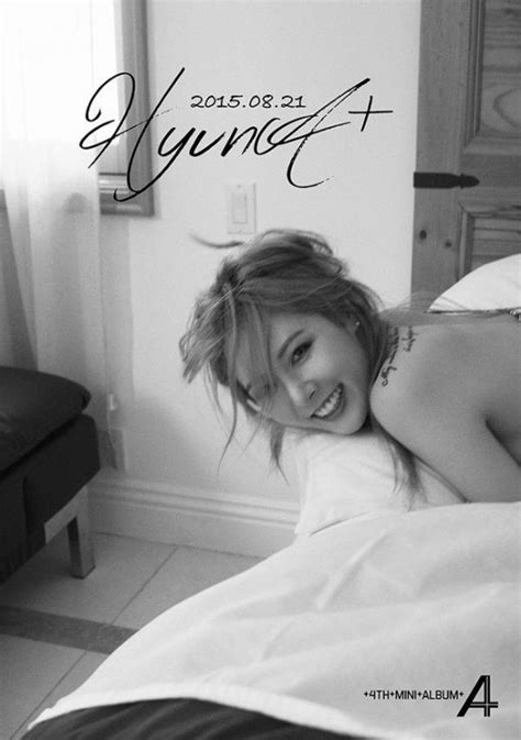 HyunA bán nude quá nhiều để quảng cáo solo album