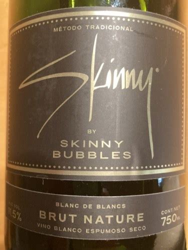 Skinny Bubbles Blanc De Blancs Brut Nature Vivino US