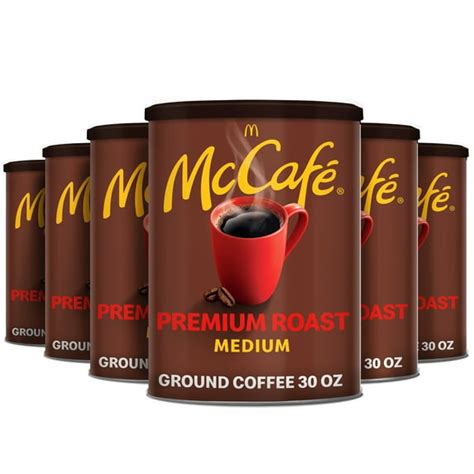 pack mccafe premium roast medium roast ground coffee  oz