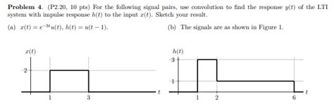 Solved Problem 4 P220 10 Pts For The Following Signal