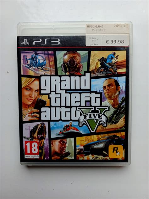 GRAND THEFT AUTO GTA 5 V PLAYSTATION 3 PS3 *** - Stan: używany 61 zł ...