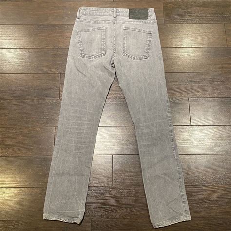 Naked Famous Denim Skinny Guy Grey Stretch Jeans Me Gem