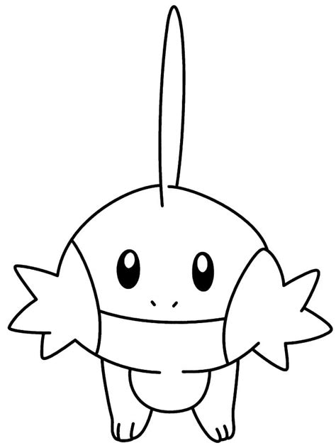 Mudkip Coloring Pages