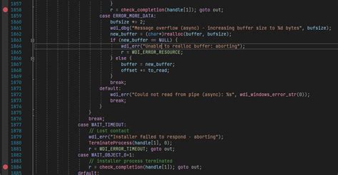 wdierrorother  clue  whats happening issue  pbatard