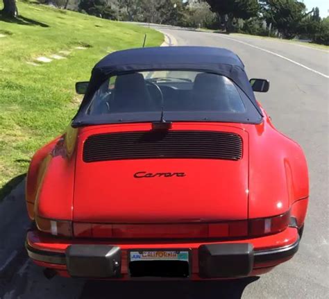 Porsche Cabriolet Turbo Look W O Whale Tail For Sale