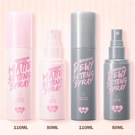 jual bnb barenbliss locklook setting spray ml ml setting spray