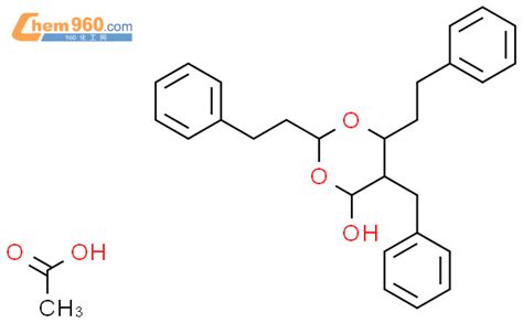 612073 84 4 1 3 Dioxan 4 Ol 2 6 Bis 2 Phenylethyl 5 Phenylmethyl