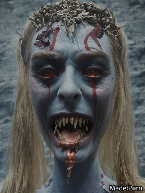 Porn Image Of Goth Nude Red Hair Vivid Red Woman Created By AI