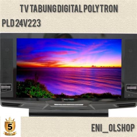 Jual DIGITAL TV POLYTRON TABUNG 23 6 PLD24V223 SUPER BASS Garansi 5