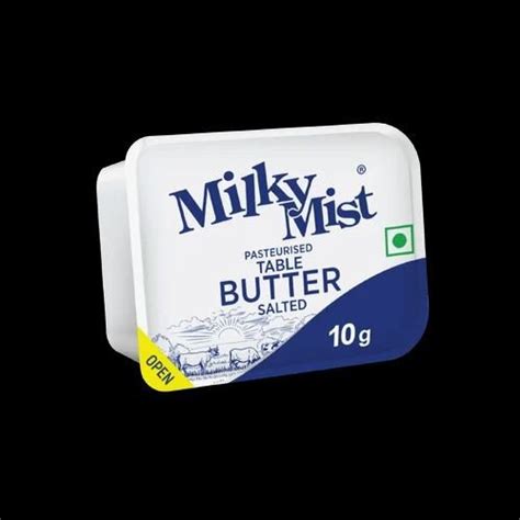 Flavor Salted Butter Chiplet 10gms Milk Fat Nill Packaging Type