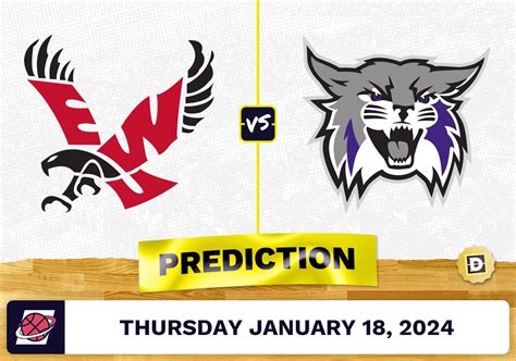 Eastern Washington Vs Weber State Prediction Odds College Basketball Picks [1 18 2024]