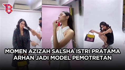 Ramai Job Usai Nikah Intip Momen Azizah Salsha Jadi Model Pemotretan