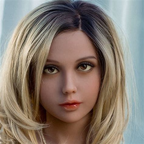 Amazon Realistic Life Size Sex Doll Head For Men Masturbation Soft Beautiful Makeup Doll