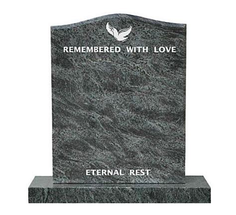 Bahama Blue Granite Headstone Haven Monuments 75 Off