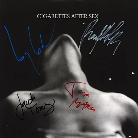 Autographed Cigarettes After Sex Vinyl Record Signed