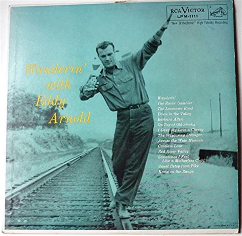 Eddy Arnold Wanderin Rca 1111 Lp Vinyl Record Music