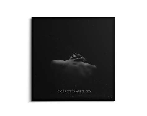 Cigarettes After Sex Poster Cigarettes After Sex Art Print Album Cover Poster Music Fan Art