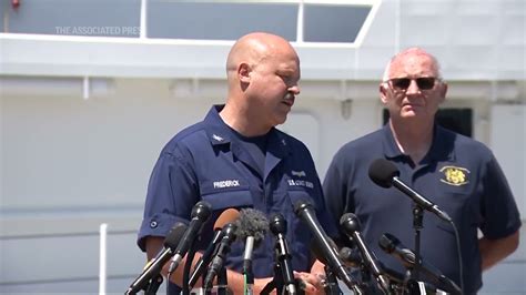 Coast Guard Says Banging Noises Heard In Sub Search Youtube