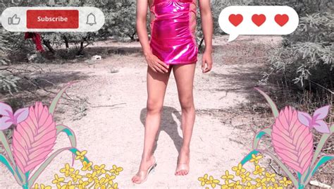 Memorable Moment From Sexy Trans Barbie Strips Naked In Public With Nice Heels And Anal Plug Of