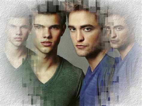 Robert And Taylor Wallpaper Taylor Lautner Vs Robert Pattinson
