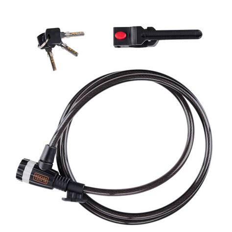 Black Decker Kabelslot Bxchbl Geschikt Voor Fiets Motor En