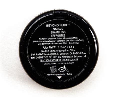 NYX Shameless Nude Matte Eyeshadow Review Swatches