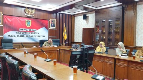 Pencermatan Penyusunan Penganggaran Dbhcht Kabupaten Klaten