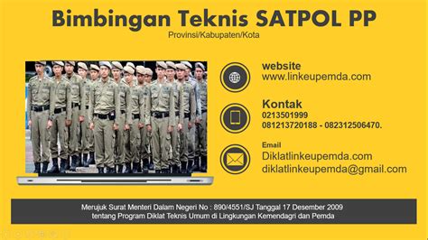 Diklat SATPOL PP - Materi Bimtek Satpol PP Dan Diklat Satpol PP