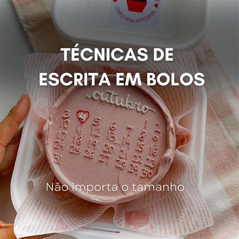 Como Se Escreve Bolo - Técnicas de Escrita em Bolos - Gislane Santos | Hotmart
