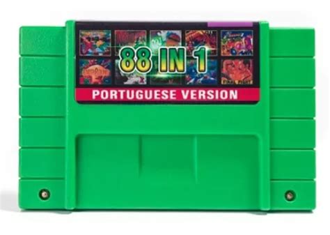 Cartucho Fita Em Super Nintendo Snes Multi Jogos Pt Br