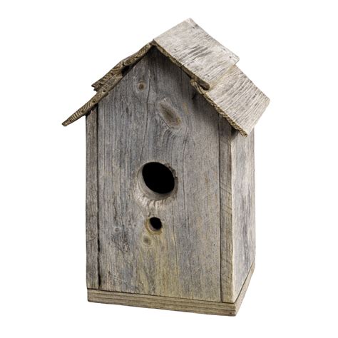 Rustic Wooden Birdhouse Model Poliigon