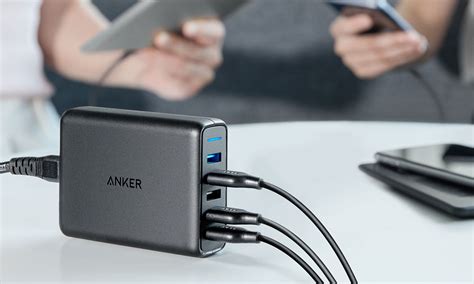 Anker Ładowarka sieciowa PowerPort Speed 5 5xUSB, QC 3.0 - Ładowarki do ...