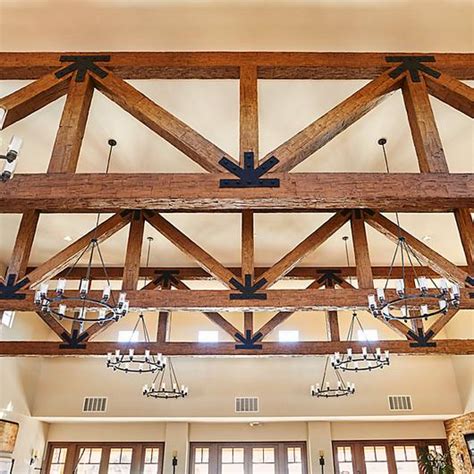 Decorative Wood Ceiling Beams Timber Trusses Shelly Lighting