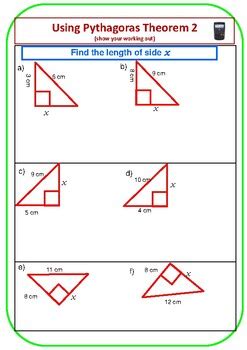 Pythagoras theorem with applications. by YUSUF NUR | TpT